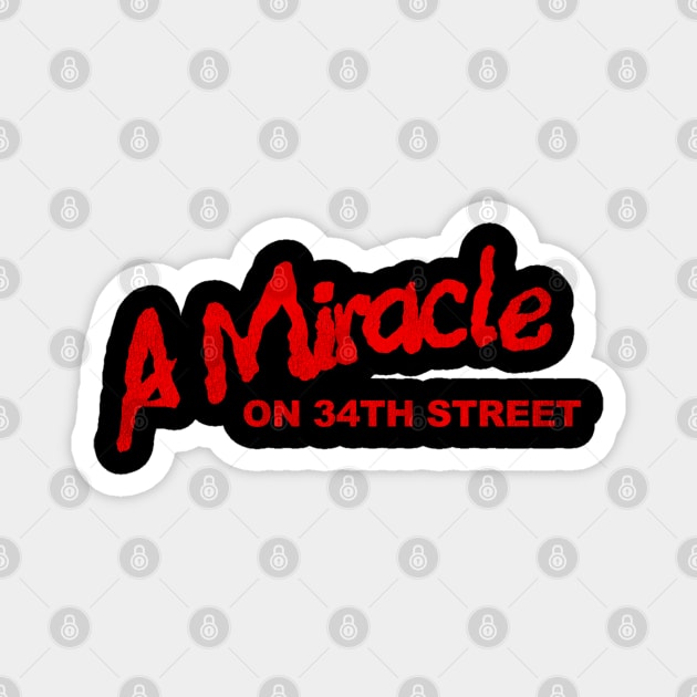 A Miracle On 34th Street (Horror Parody) Magnet by darklordpug