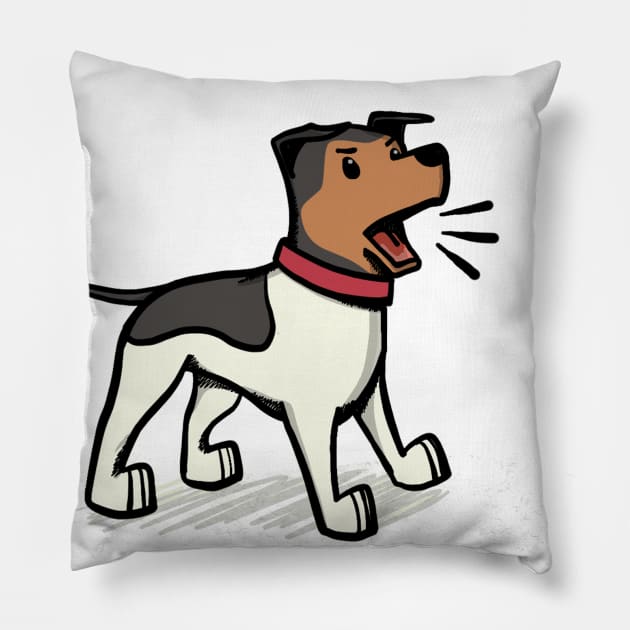 Bark Pillow by Hey Buddy Comics