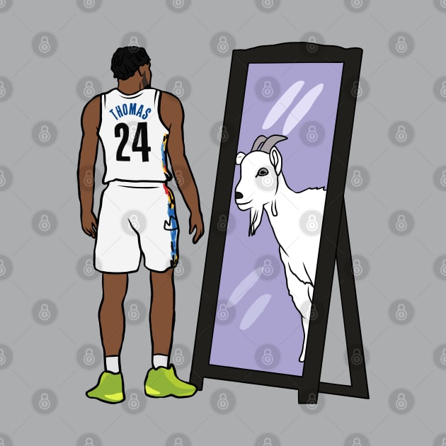 Cam Thomas Mirror GOAT by rattraptees