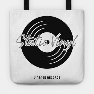 static vinyl Tote