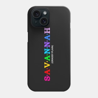 Savannah - Grassy Plain. Phone Case