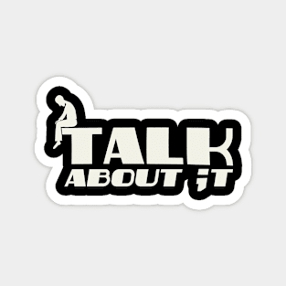 Talk about it! Suicide Prevention Magnet