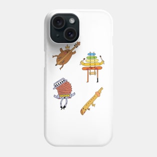 Funny Music Instrument Art, Music Instrument, Phone Case