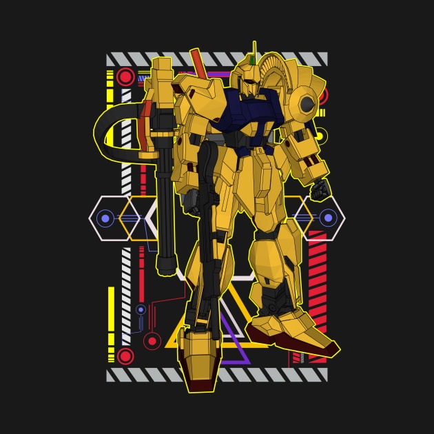 The MSN-00100 (MSN-100, MSN-001) Hyaku Shiki by gblackid