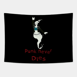 Punk Never Dies Tapestry