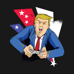 Commander And Gamer President Trump T-Shirt