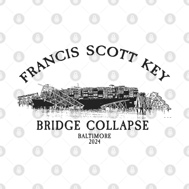 Francis Scott Key Bridge Collapse - Baltimore 2024 by maddude