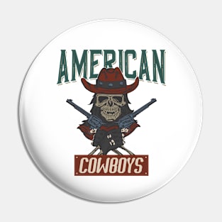 American Cowboys Pin