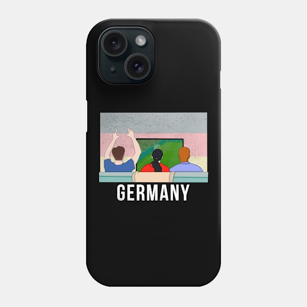 Germany Fans Phone Case by DiegoCarvalho