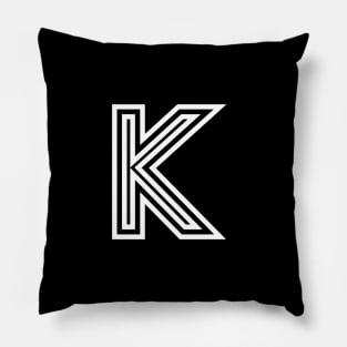 Letter K Pillow