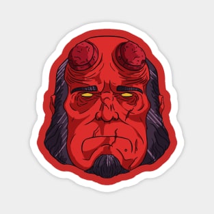 Fireproof Hellboy Magnet