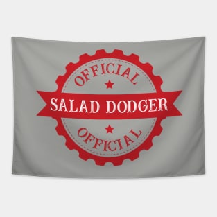 Official Salad Dodger Joke Logo Tapestry