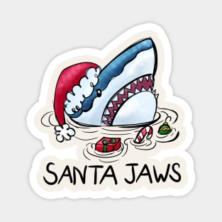 Santa Jaws Magnet