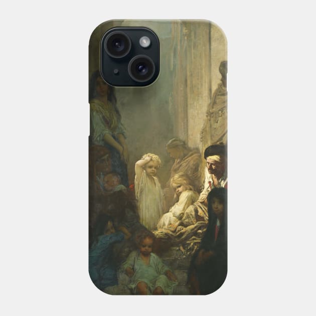 La Siesta, Memory of Spain by Gustave Dore Phone Case by Classic Art Stall