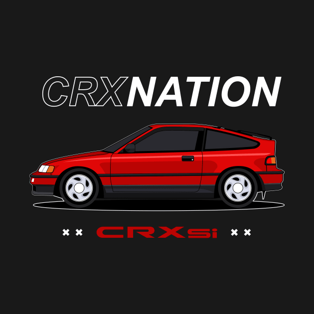 CRX SI JDM Classic by masjestudio