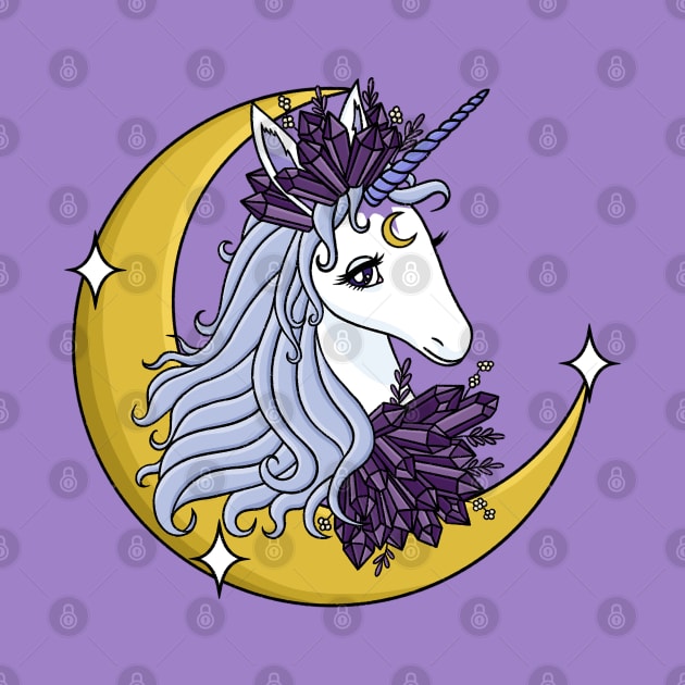 Crystal Unicorn by moonstruck crystals