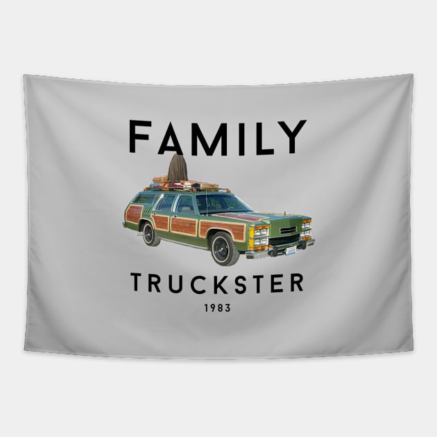 Family Truckster 1983 Tapestry by BodinStreet