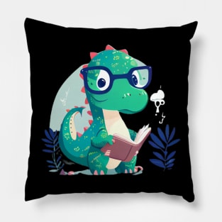 Cute Dinosaur Book Reading Pillow