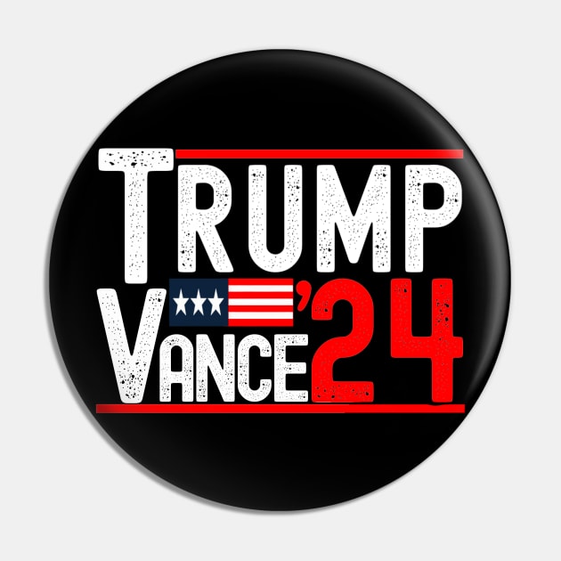 Pulsanti Trump Vance 2024 (confezione Da 4) - Spille Trump / Vance Per Presidente (2,25 Pollici) - Set Da Collezione - Italia - Foto 7