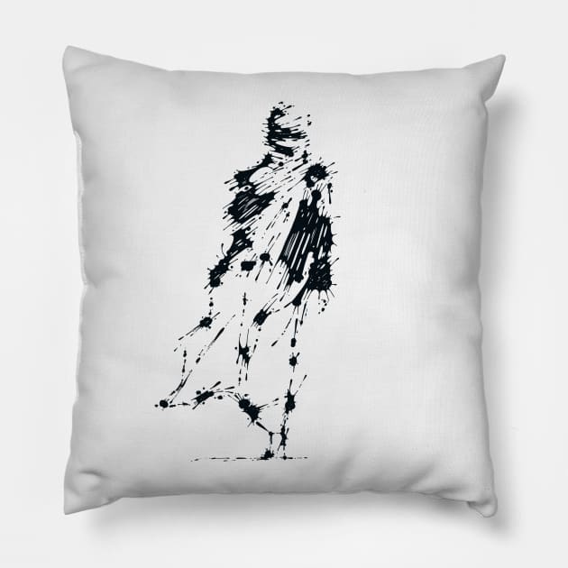 Splaaash Series - Camel Style Ink Pillow by Dagui