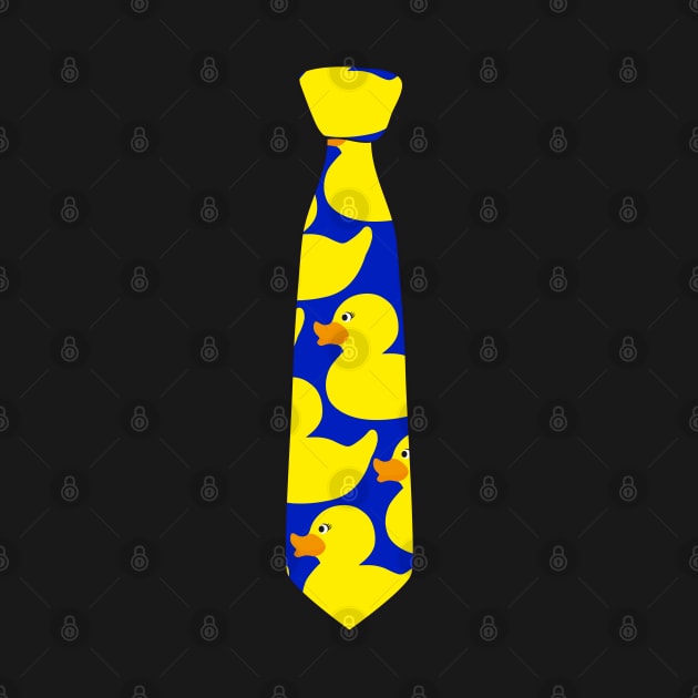 Ducky Tie by HappyGiftArt