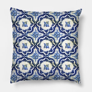 Azulejo #8 — Portuguese tilework Pillow