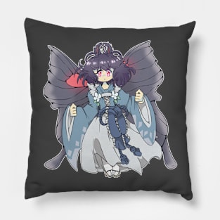 Moth Girl Gijinka Pillow