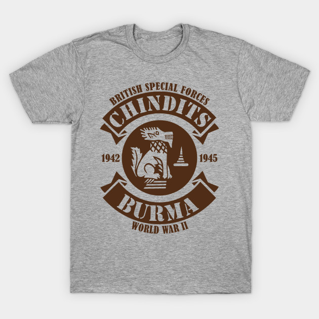 British Special Forces Chindits Ww2 Special Forces T Shirt