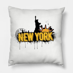 New York street Pillow