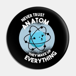 chemistry fun atom awesome quotes gift Pin