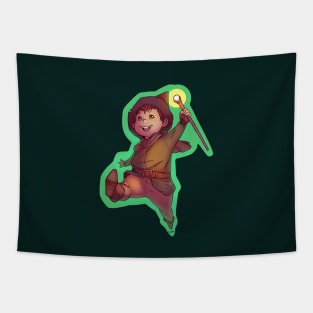 Jumping Mage Tapestry