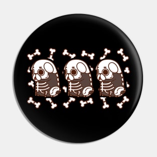 SkelePuglie Pin