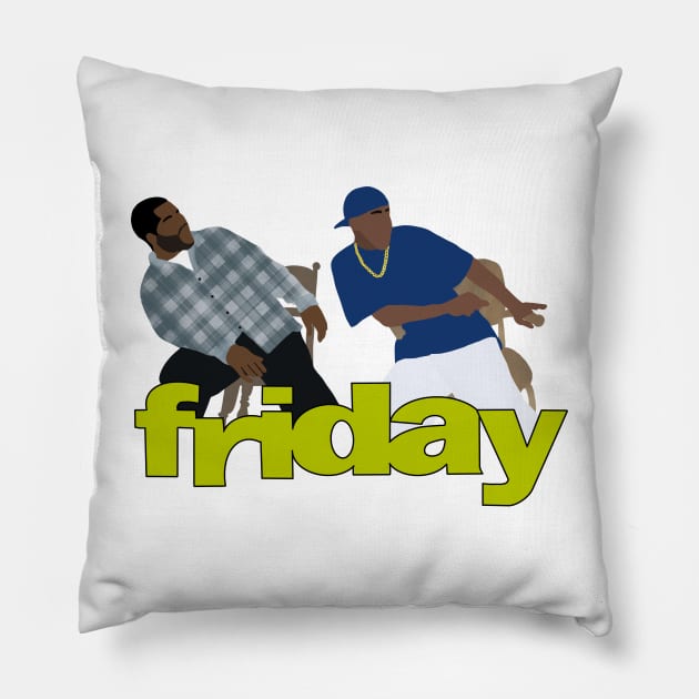 Friday - Craig and Smokey Daaaaamn Pillow by rachaelthegreat