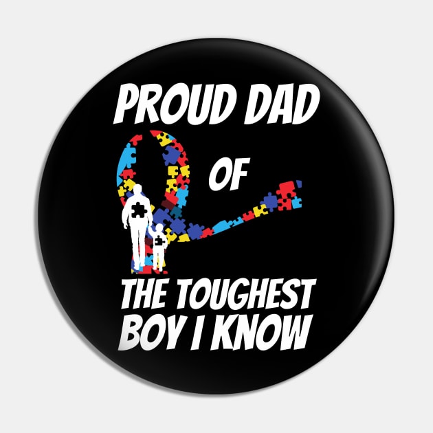 Proud Dad Of The Toughest Boy I Know Pin by JustBeSatisfied