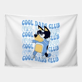 Blu Cool Dad Club bandit Cool Dad Funny Cute Tapestry