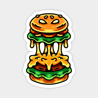 Monster Burger Magnet