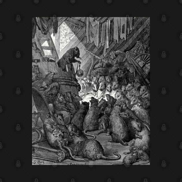 The Council of the Rats - Gustave Dore by forgottenbeauty