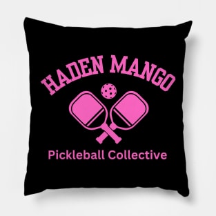 Twin Paddle and Ball Apparel for Pickleball Pillow