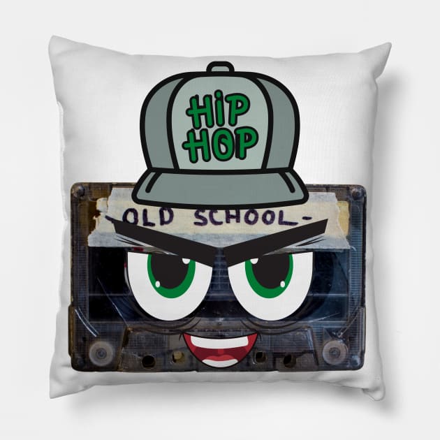 90s hip hop face Pillow by ExoticFashion