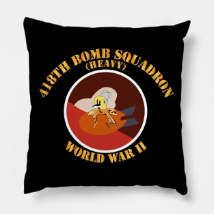 418th Bomb Squadron WWII Pillow