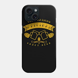 Craft Beer Celebrations Gold Phone Case