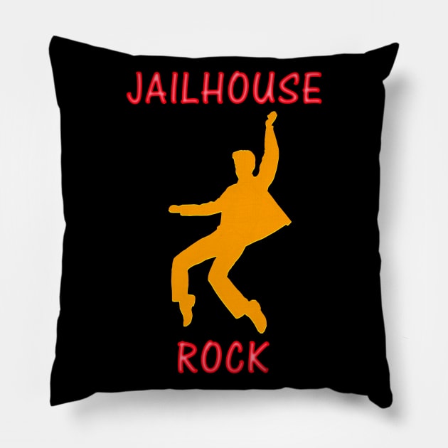 Jailhouse rock Pillow by Jirka Svetlik