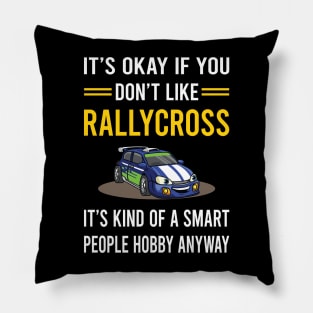 Smart People Hobby Rallycross Pillow