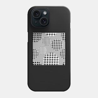 Dotted Spheres Light Grey Repeat 5748 Phone Case