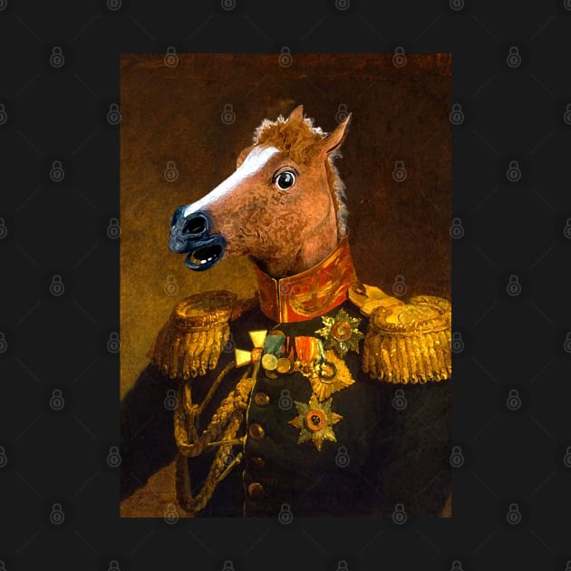 Horse portrait by mrcatguys