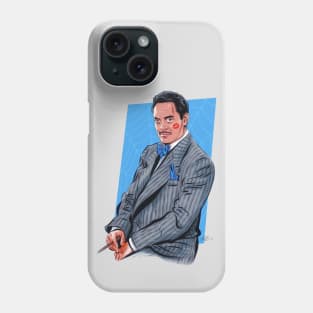 Raul Julia - An illustration by Paul Cemmick Phone Case