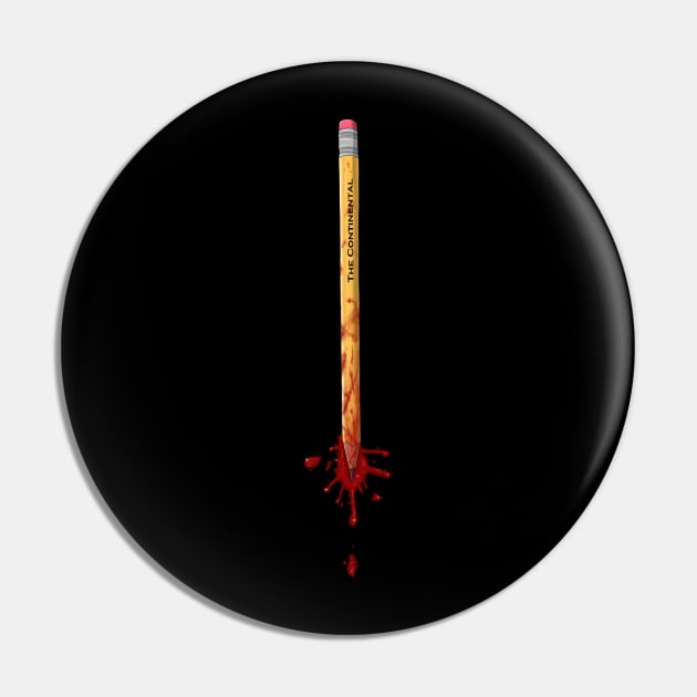 John Wick Pencil Pin by Deadpoolinc