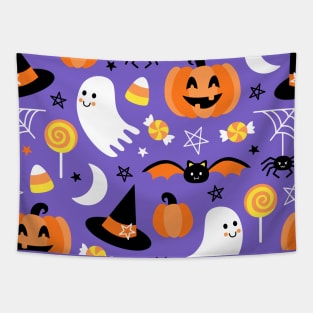 Spooky Cute Halloween Tapestry