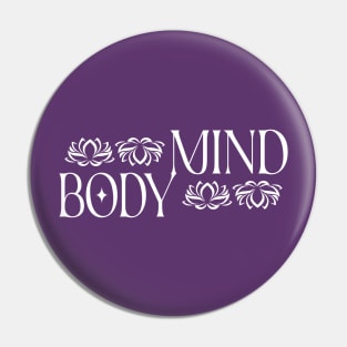 Mind and Body Zen Yoga Good Energy Pin