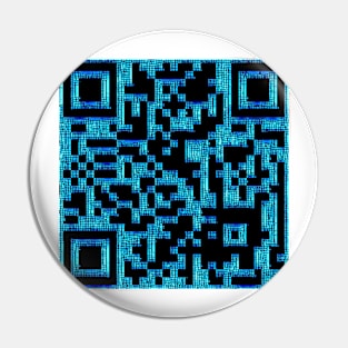 QR Blue Pin